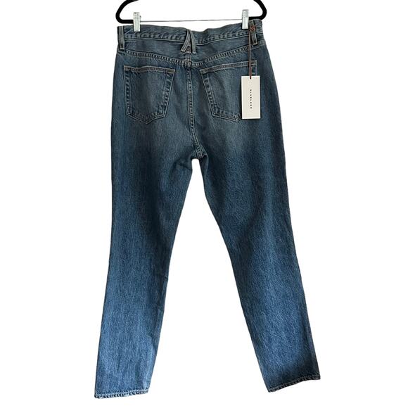 SLVRLAKE Distressed Roxy Jeans in After The Storm Wash Size 31 - Picture 12 of 16